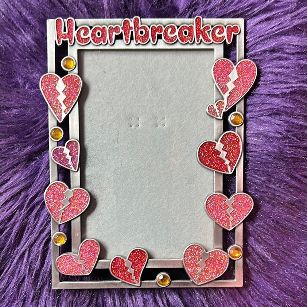 Heartbreaker Photo Frame with Pink/Red Hearts